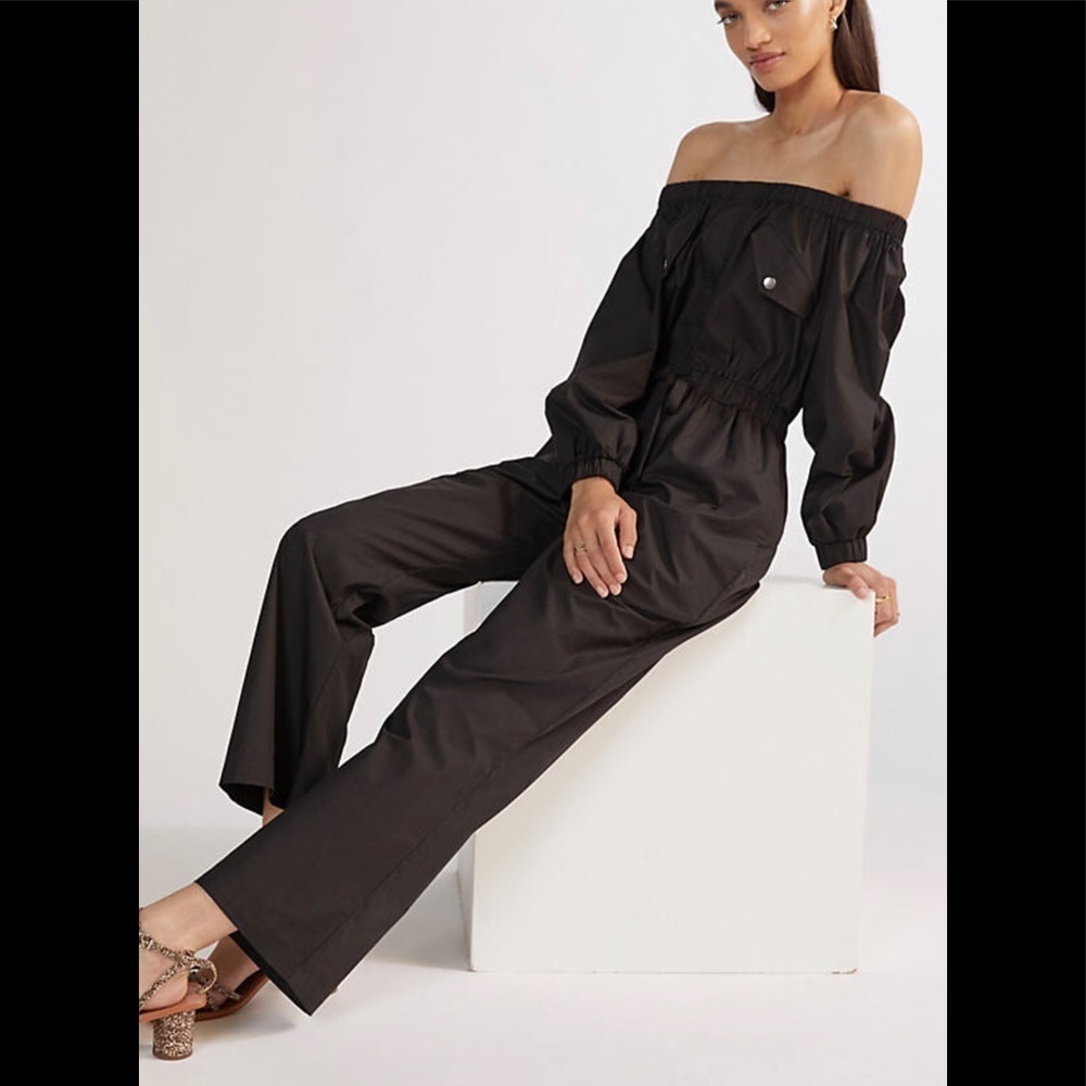NWT Mare Mare x Anthropologie Off-the-Shoulder Jumpsuit size M